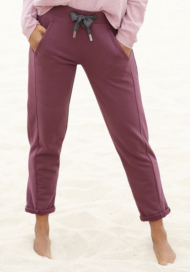 Elbsand Sweathose »Brinja« mit Logoprint am Bund und Taschen, Jogginghose, Relaxhose