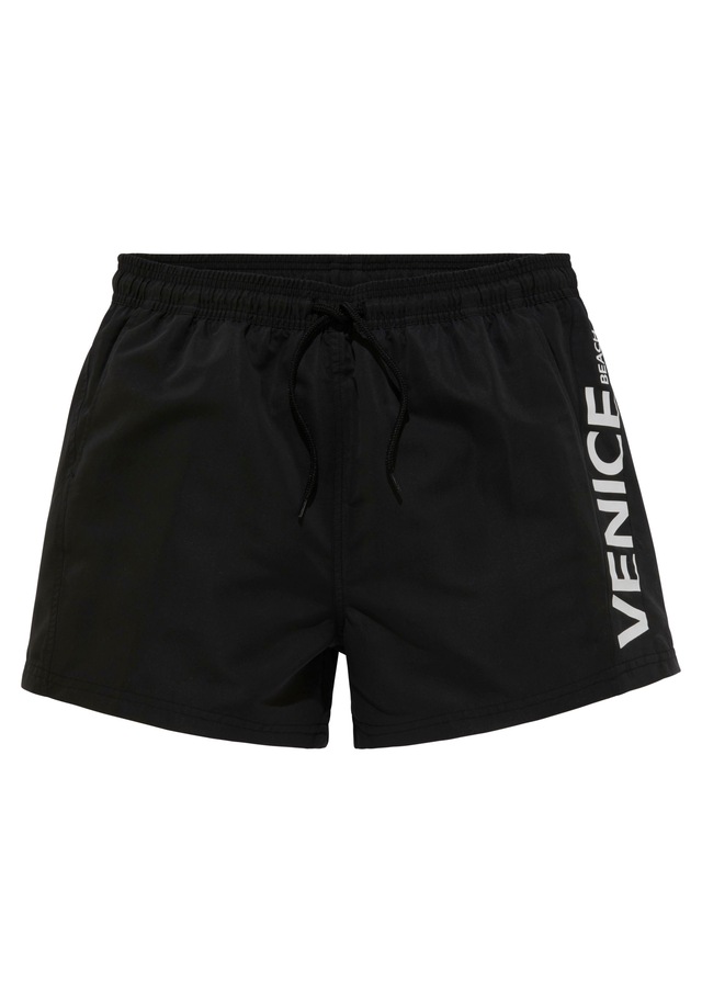 Venice Beach Badeshorts mit großem Markenschriftzug