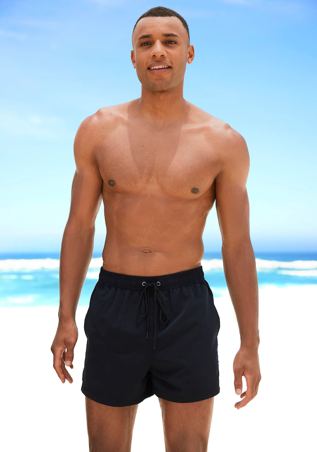 Venice Beach Badeshorts mit großem Markenschriftzug