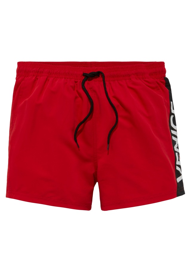 Venice Beach Badeshorts mit großem Markenschriftzug
