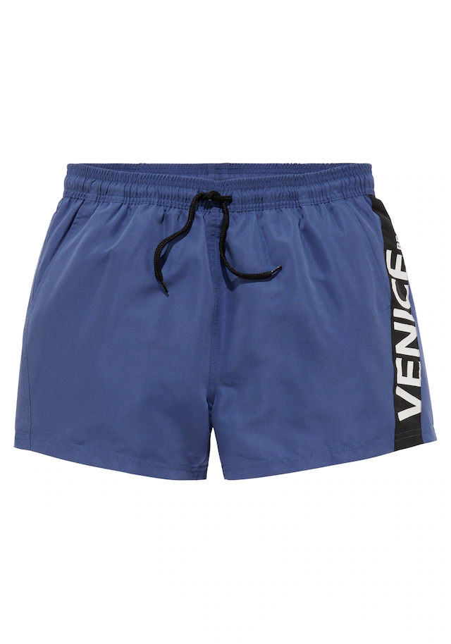 Venice Beach Badeshorts mit großem Markenschriftzug
