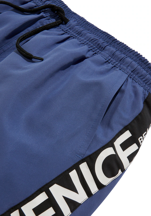 Venice Beach Badeshorts mit großem Markenschriftzug