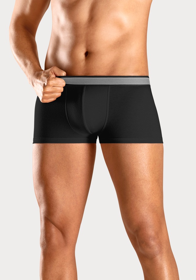 H.I.S Hipster Packung, 4 Stk. knapp sitzende Boxershorts aus Baumwollmischung