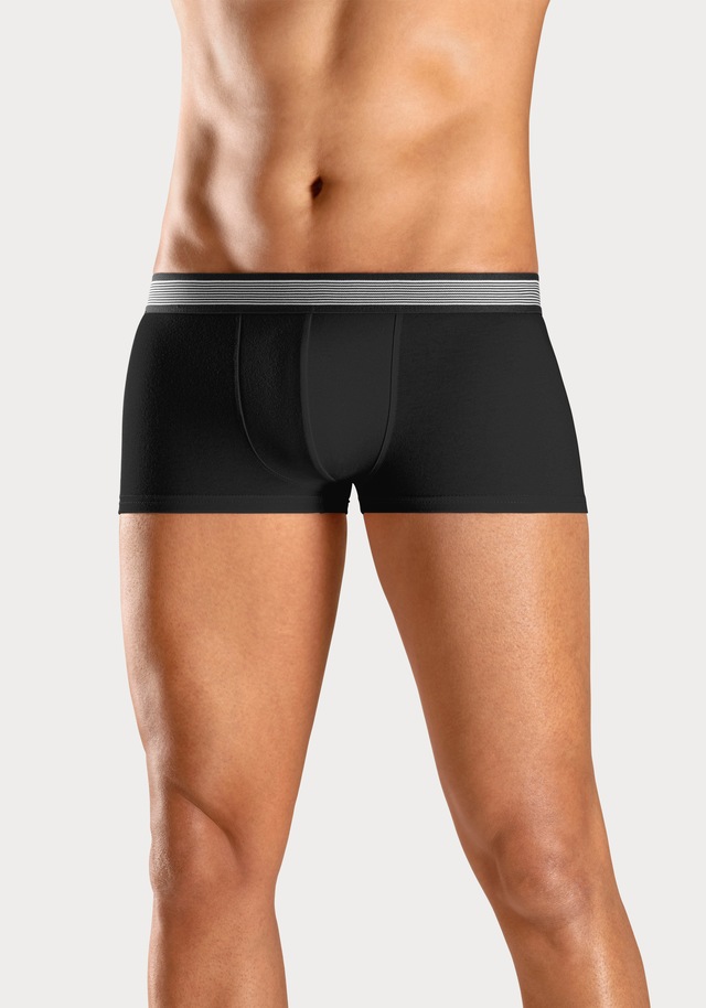 H.I.S Hipster Packung, 4 Stk. knapp sitzende Boxershorts aus Baumwollmischung