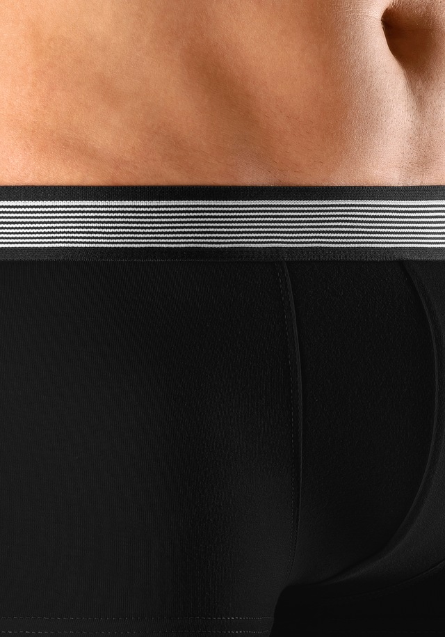 H.I.S Hipster Packung, 4 Stk. knapp sitzende Boxershorts aus Baumwollmischung