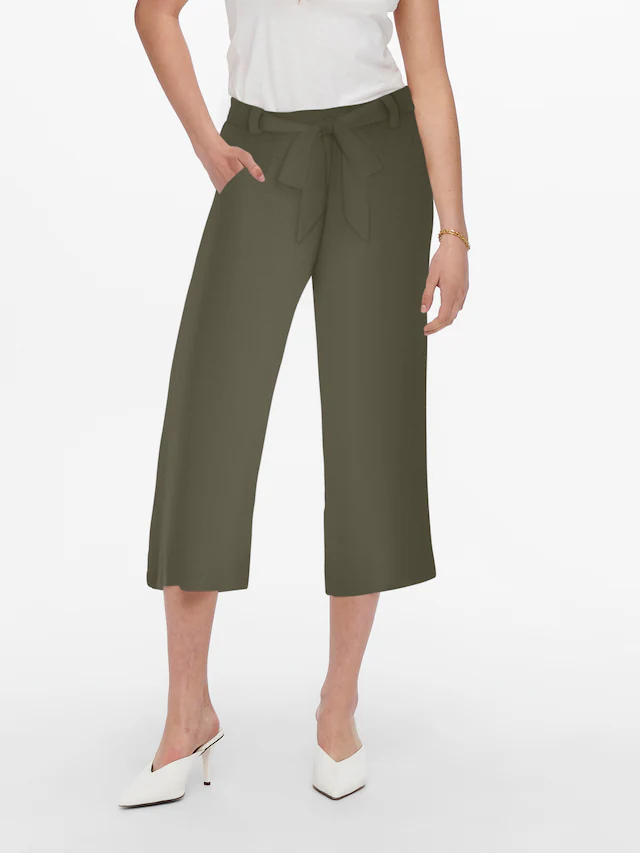 ONLY Palazzohose »ONLNOVA LIFE CROP PALAZZO PANT AOP PTM« Viskose, regular fit