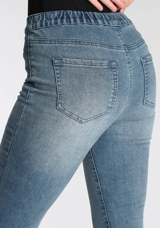 Arizona Jeansjeggings »mit leichtem Thermo Effekt« extra-eng geschnitten, hohe Leibhöhe, mit Coinpocket