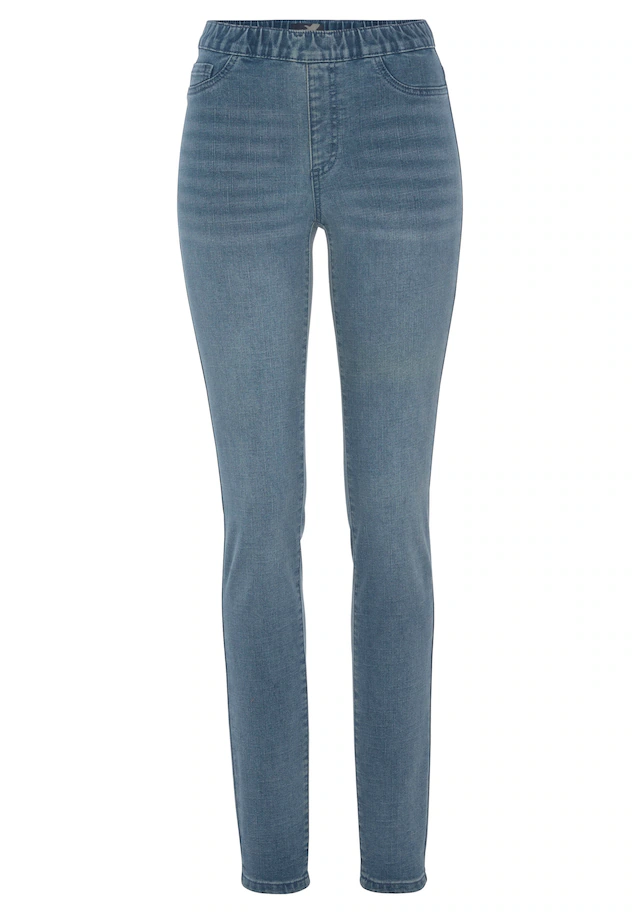 Arizona Jeansjeggings »mit leichtem Thermo Effekt« extra-eng geschnitten, hohe Leibhöhe, mit Coinpocket