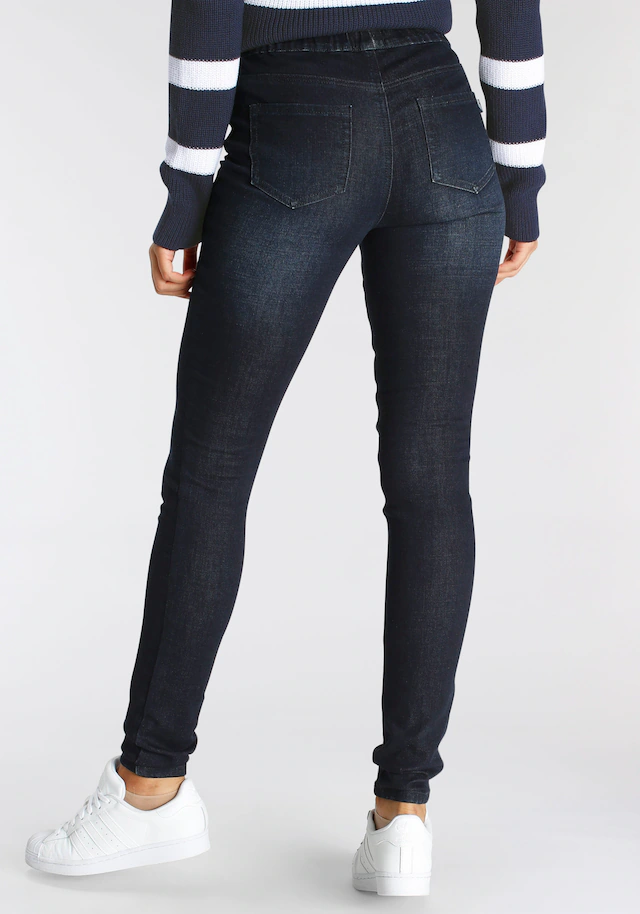 Arizona Jeansjeggings »mit leichtem Thermo Effekt« extra-eng geschnitten, hohe Leibhöhe, mit Coinpocket