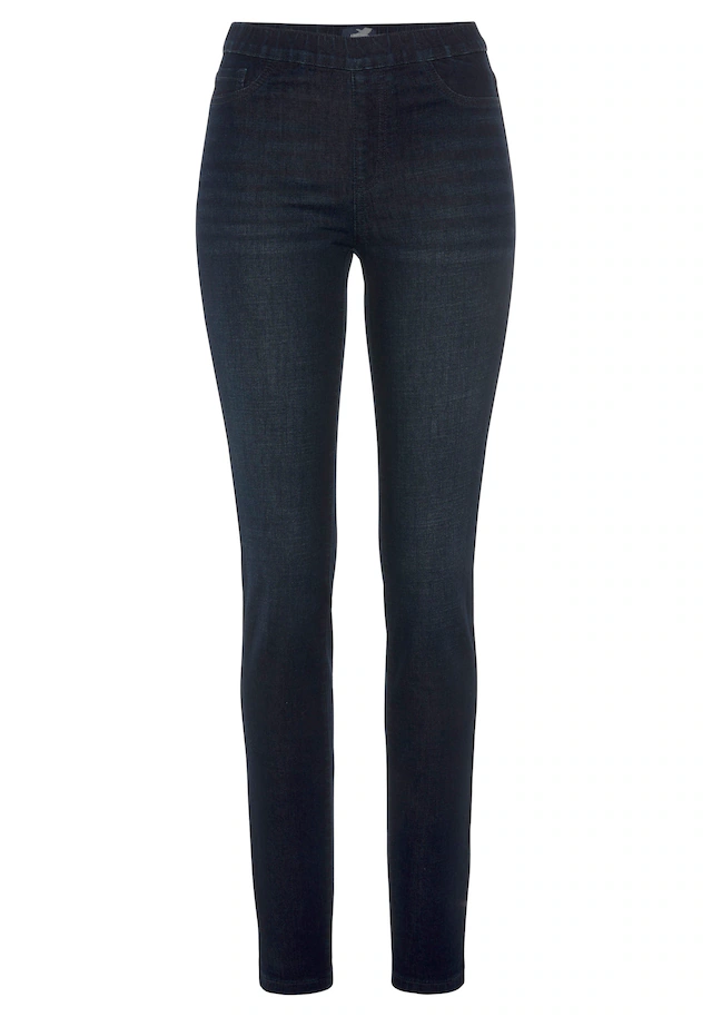 Arizona Jeansjeggings »mit leichtem Thermo Effekt« extra-eng geschnitten, hohe Leibhöhe, mit Coinpocket