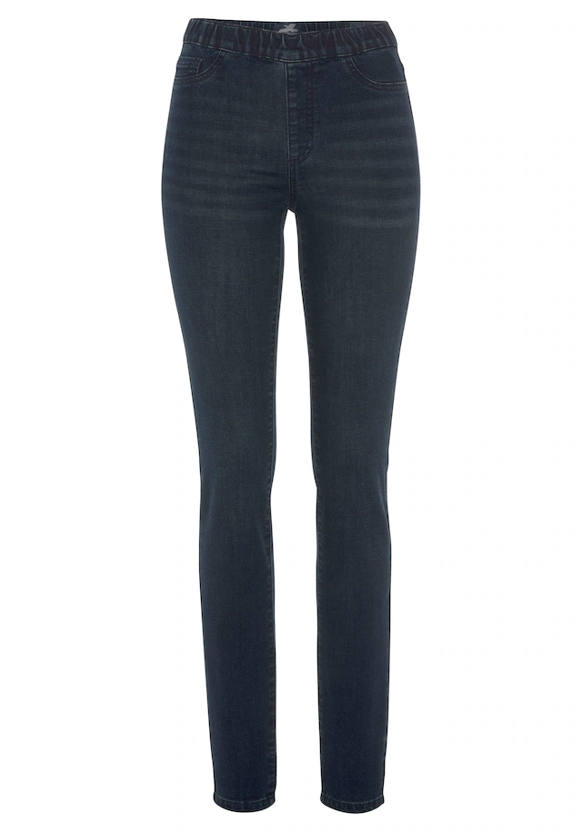 Arizona Jeansjeggings »mit leichtem Thermo Effekt« extra-eng geschnitten, hohe Leibhöhe, mit Coinpocket