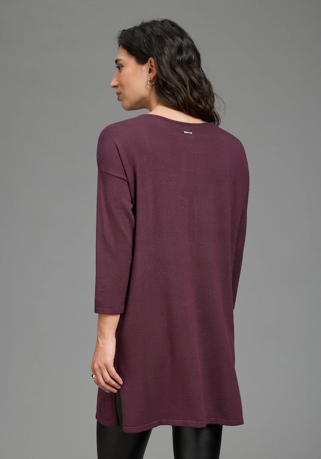 Laura Scott Strickpullover mit 3/4 Ärmeln und Nietendetail