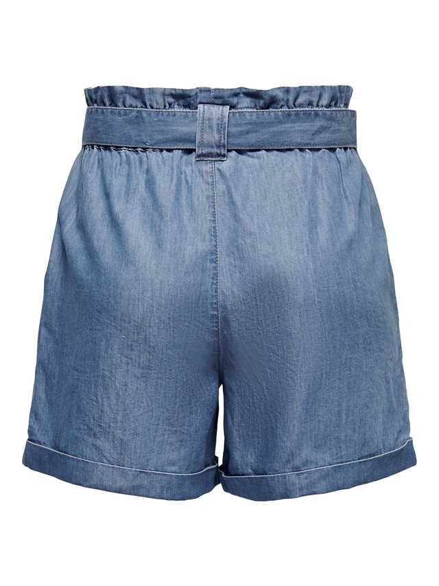 ONLY Shorts »ONLBEA SMILLA HW PB LOOSE DNM SHORTS« im Denim Look