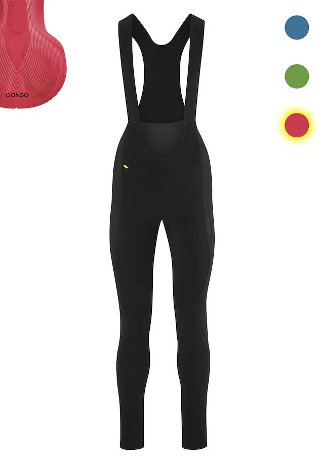 Gonso Fahrradhose »SITIVO TI BIB W« Damen Radhose, Radlerhose mit speziellem Sitzpolster, Tight Fit