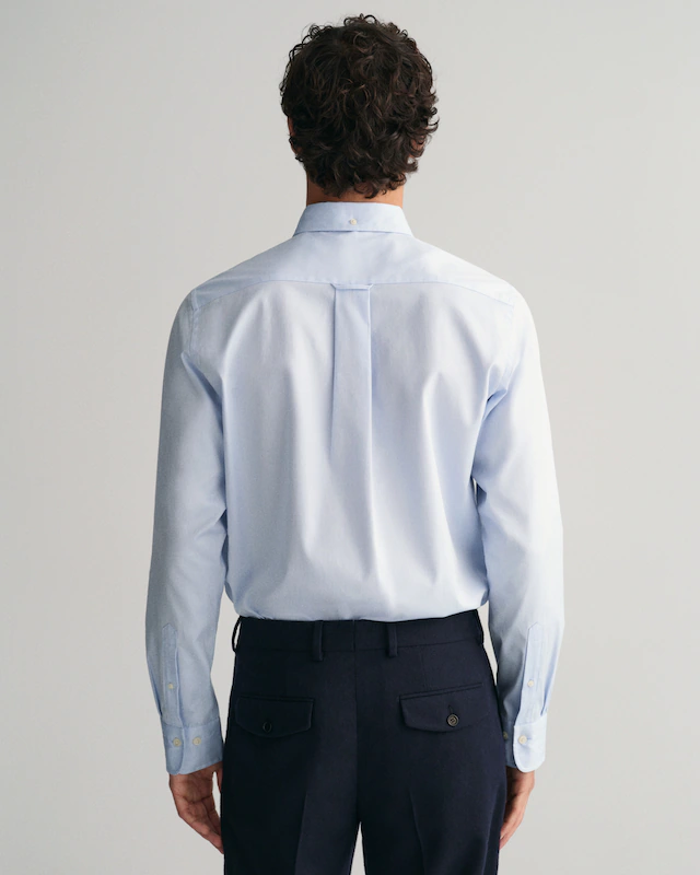 Gant Langarmhemd »SLIM CLASSIC POPLIN SHIRT« mit klassischer Logostickerei auf der Brust