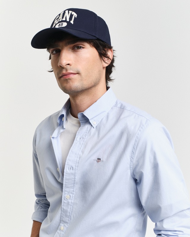 Gant Langarmhemd »SLIM CLASSIC POPLIN SHIRT« mit klassischer Logostickerei auf der Brust