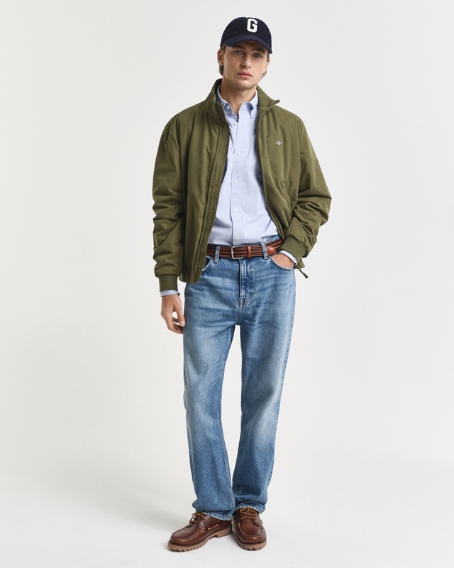 Gant Langarmhemd »SLIM CLASSIC POPLIN SHIRT« mit klassischer Logostickerei auf der Brust