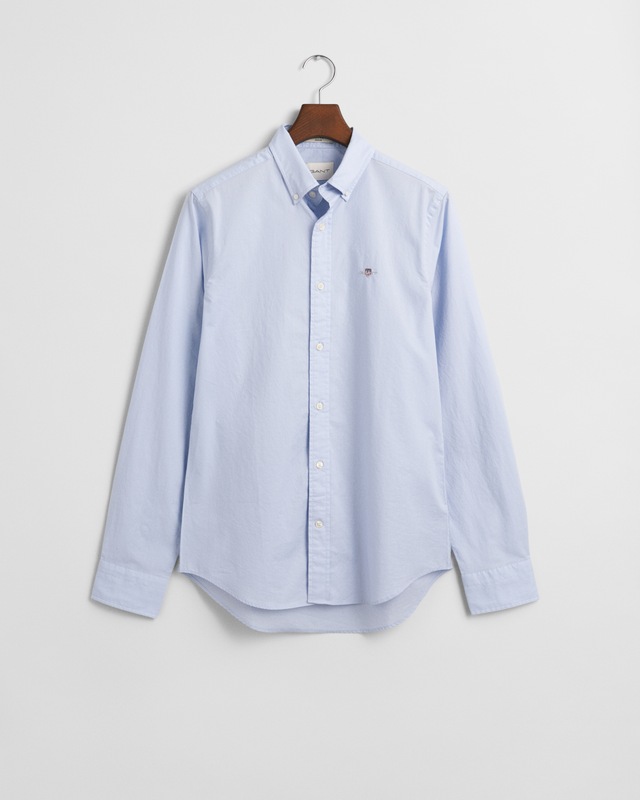 Gant Langarmhemd »SLIM CLASSIC POPLIN SHIRT« mit klassischer Logostickerei auf der Brust