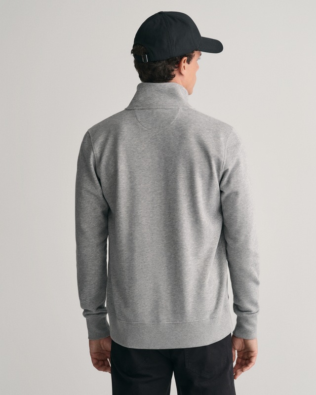 Gant Sweatjacke »REG SHIELD FULL ZIP SWEAT« mit Logostickerei auf der Brust