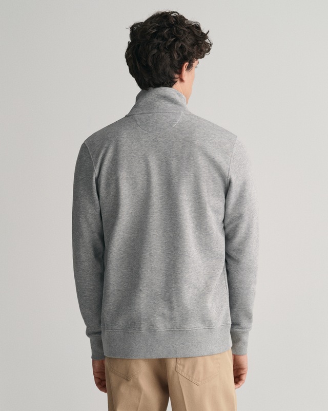 Gant Sweatjacke »REG SHIELD FULL ZIP SWEAT« mit Logostickerei auf der Brust