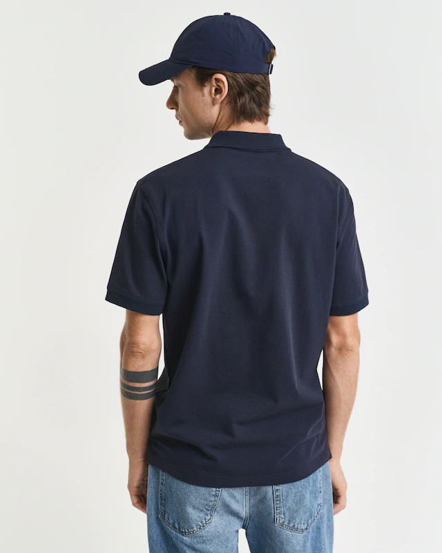 Gant Poloshirt »REG CONTRAST PIQUE SS POLO« mit kontrastfarbenen Einsätzen