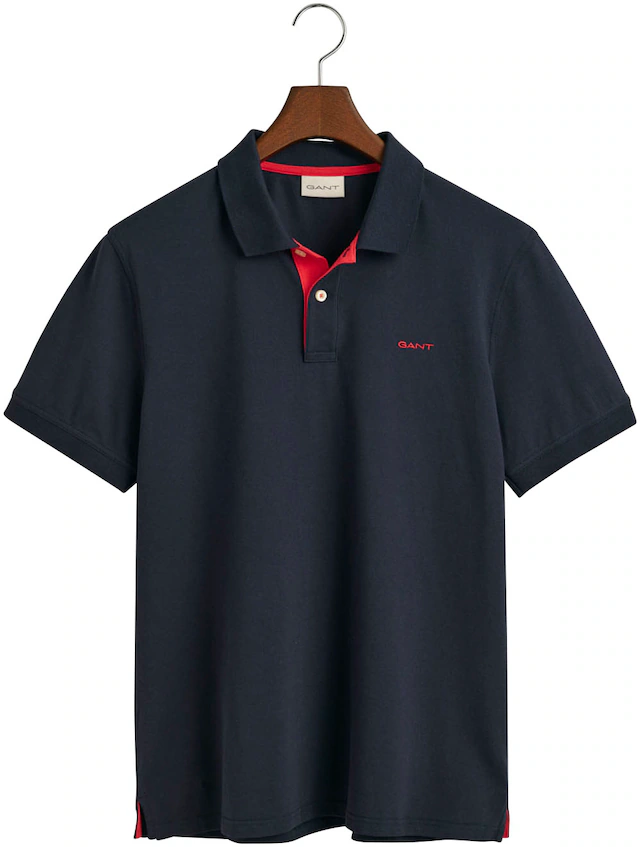 Gant Poloshirt »REG CONTRAST PIQUE SS POLO« mit kontrastfarbenen Einsätzen