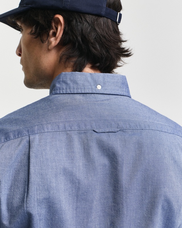 Gant Langarmhemd »Slim Fit Oxford Hemd strukturiert langlebig dicker« Oxford Hemd Slim Fit