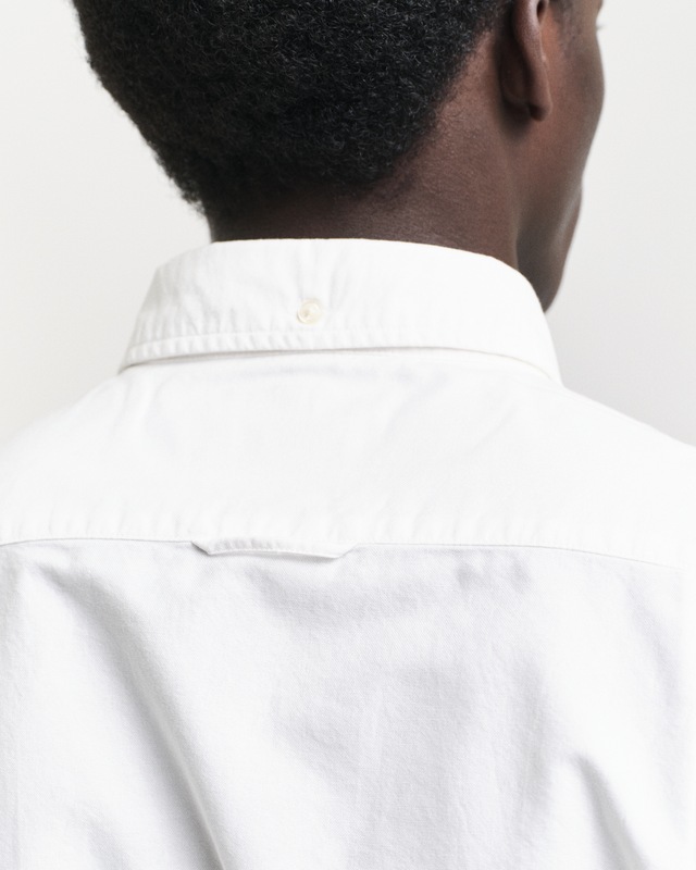 Gant Langarmhemd »Slim Fit Oxford Hemd strukturiert langlebig dicker« Oxford Hemd Slim Fit