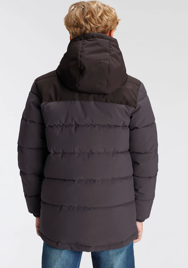 Killtec Winterjacke »KW 1 BYS JCKT OT« mit Kapuze mit Kapuze, für Kinder und Jugendliche, wasserdicht, atmungsaktiv