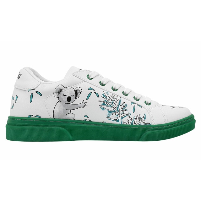 DOGO Sneaker »Ace Low-Top Sneaker Best Of Tweety And Sylvester Black Damen« Handgefertigt