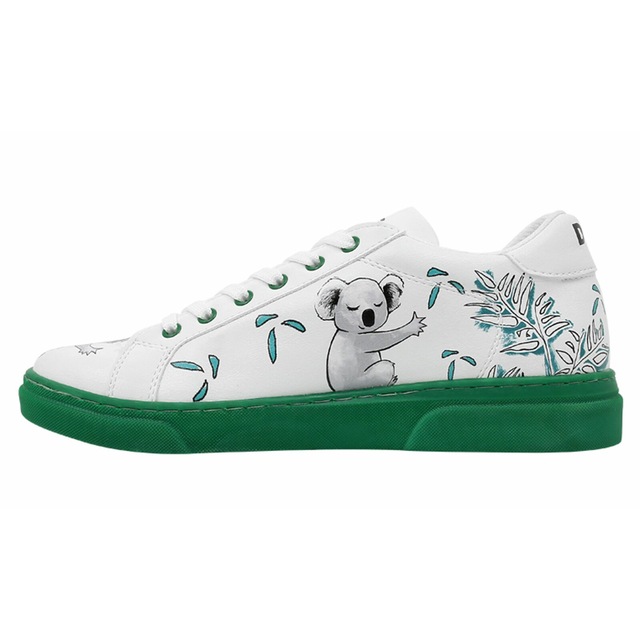 DOGO Sneaker »Ace Low-Top Sneaker Best Of Tweety And Sylvester Black Damen« Handgefertigt