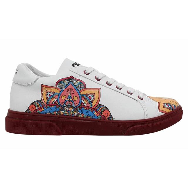 DOGO Sneaker »Ace Low-Top Sneaker Best Of Tweety And Sylvester Black Damen« Handgefertigt