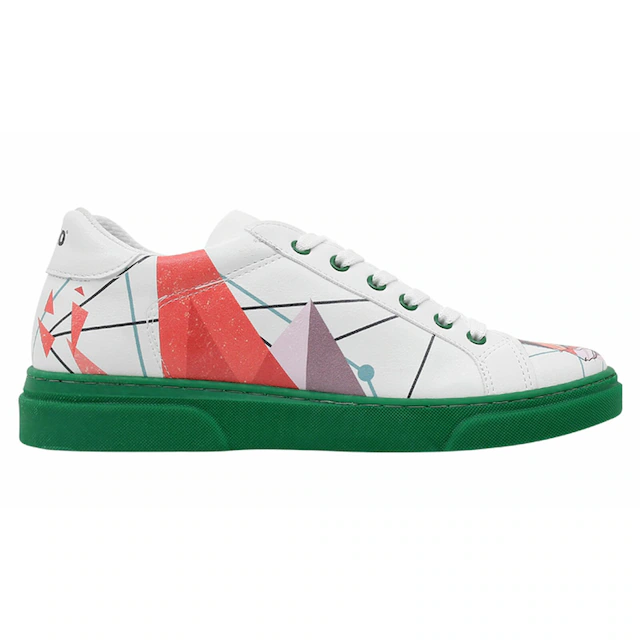 DOGO Sneaker »Ace Low-Top Sneaker Best Of Tweety And Sylvester Black Damen« Handgefertigt