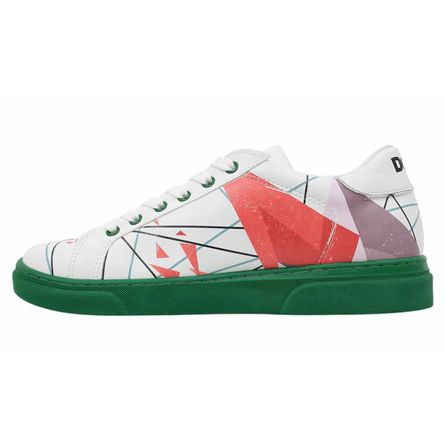 DOGO Sneaker »Ace Low-Top Sneaker Best Of Tweety And Sylvester Black Damen« Handgefertigt
