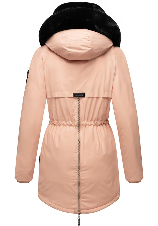 Navahoo Wintermantel »Sweety Deluxe« modischer Winterparka mit großer doppelter Kapuze