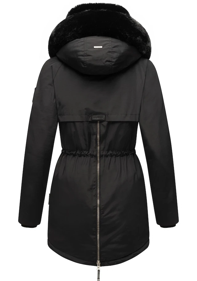 Navahoo Wintermantel »Sweety Deluxe« modischer Winterparka mit großer doppelter Kapuze