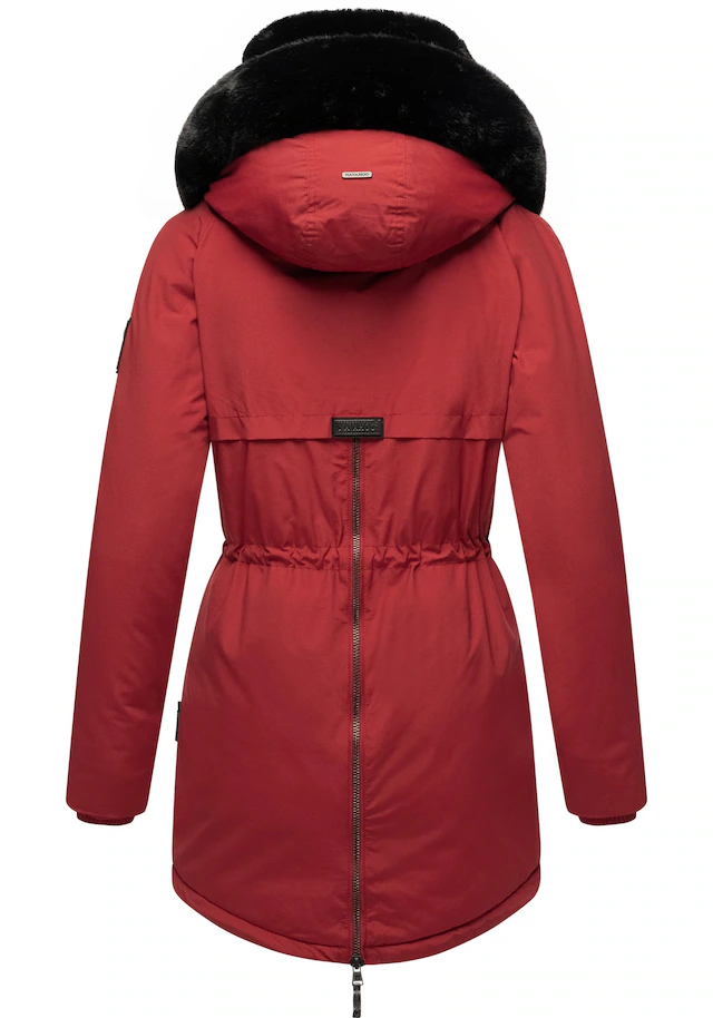 Navahoo Wintermantel »Sweety Deluxe« modischer Winterparka mit großer doppelter Kapuze