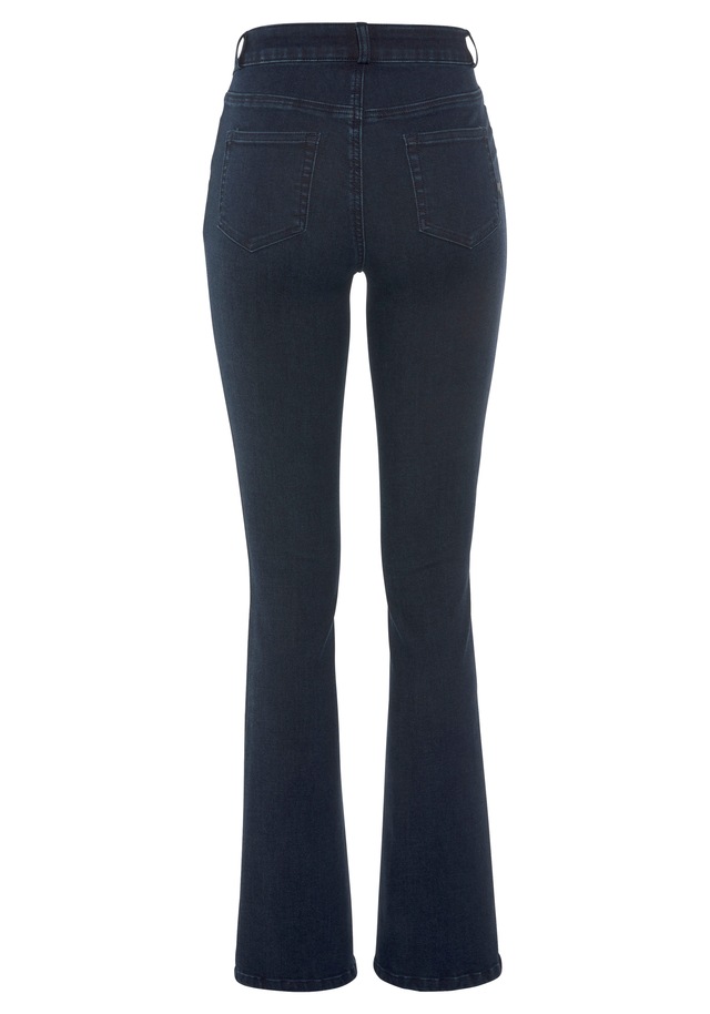 Arizona Bootcut-Jeans »Ultra Soft« elastische Passform, ausgestellte Beinform, hohe Leibhöhe