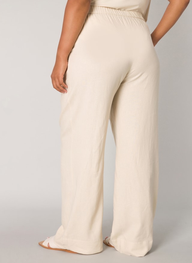 Base Level Curvy Leinenhose »Yula« Große Größen