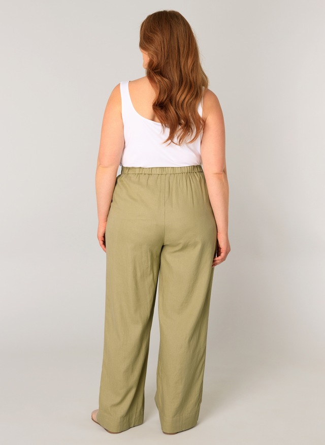 Base Level Curvy Leinenhose »Yula« Große Größen
