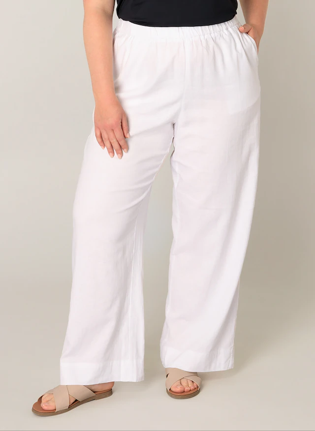 Base Level Curvy Leinenhose »Yula« Große Größen