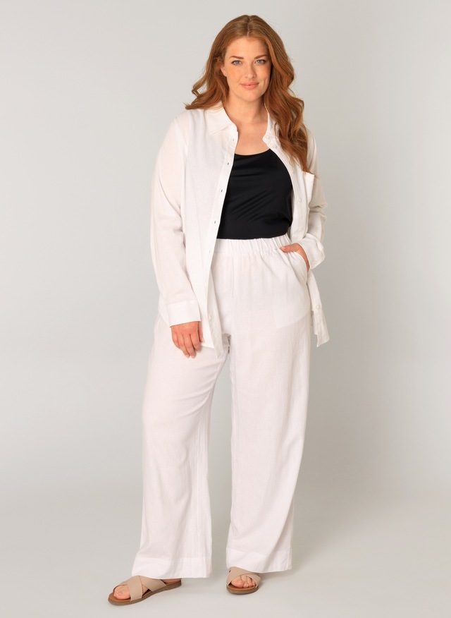 Base Level Curvy Leinenhose »Yula« Große Größen