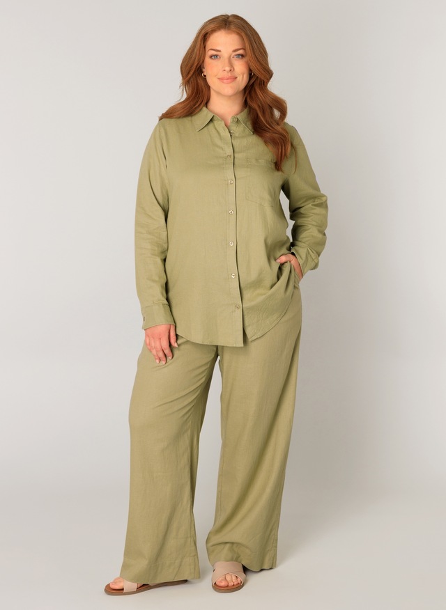 Base Level Curvy Langarmbluse »Yaella« Große Größen