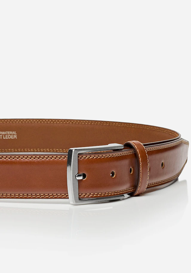 MONTI Synthetikgürtel »WIEN« 3,5 cm breit, Klassisch-Business, kürzbar, bis Gr. 150 cm