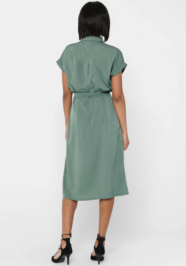 ONLY Hemdblusenkleid »ONLHANNOVER S/S SHIRT DRESS NOOS WVN« Brusttaschen Sommerkleid