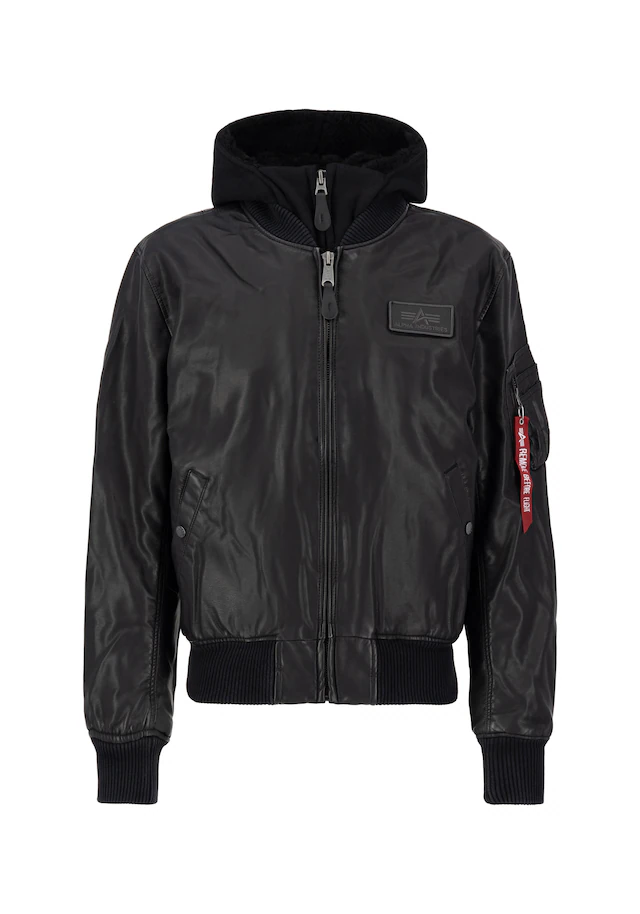Alpha Industries Lederjacke »MA-1 D-Tec FL Slim«
