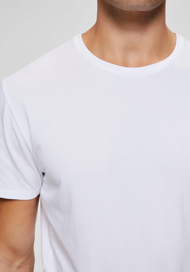 SELECTED Rundhalsshirt »SLHNEWPIMA SS O-NECK TEE NOOS«