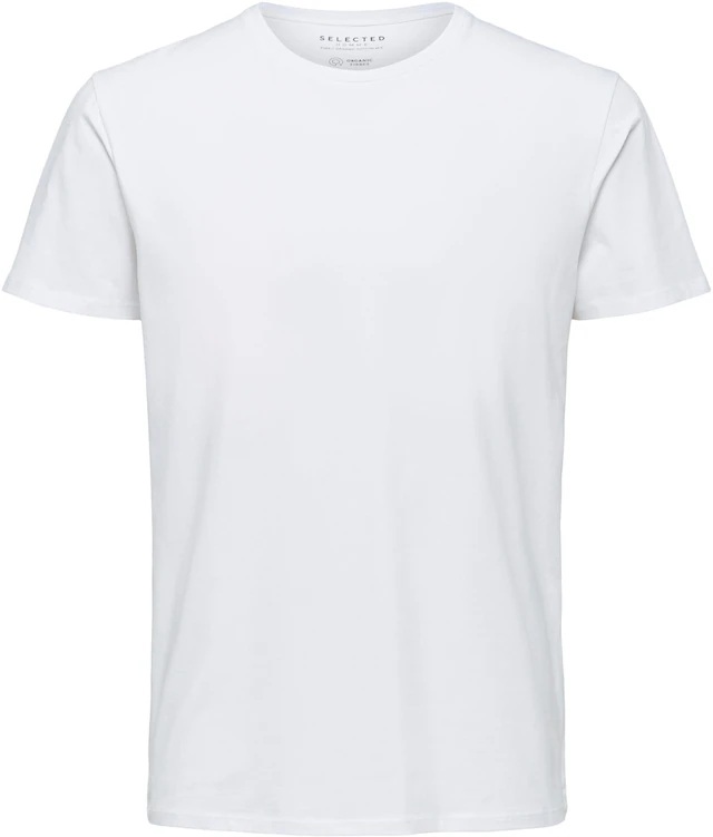 SELECTED Rundhalsshirt »SLHNEWPIMA SS O-NECK TEE NOOS«