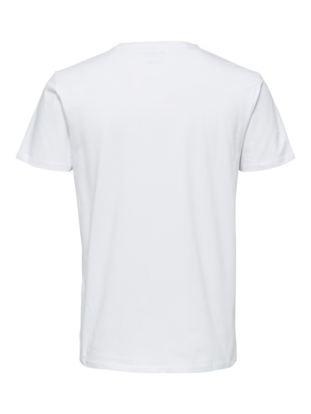 SELECTED Rundhalsshirt »SLHNEWPIMA SS O-NECK TEE NOOS«