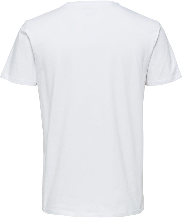 SELECTED Rundhalsshirt »SLHNEWPIMA SS O-NECK TEE NOOS«